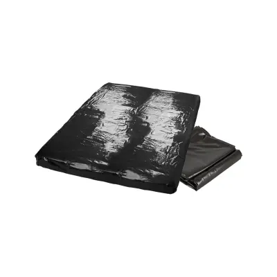 Orion Fetish Collection: Mjukt vinyl-lakan, 200x230 cm, svart