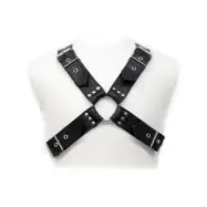 Leather Body Buckles Harness