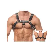 Leather Body Chain Harness Iii