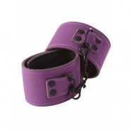 Lust Bondage Wrist Cuffs, Purple