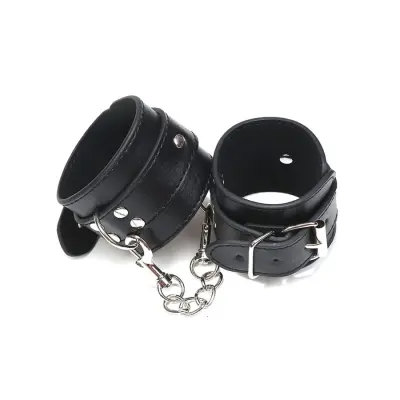 Luxury Fetish - Ankle Cuffs, Black