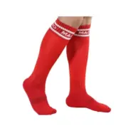 Macho Long Socks One Size Red