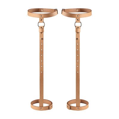 Maze Back Leg Garter Brun