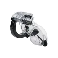 MyStim Pubic Enemy No. 2 Cock Cage CLEAR