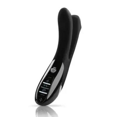 MyStim Tingling Apart eStim Vibrator BLACK