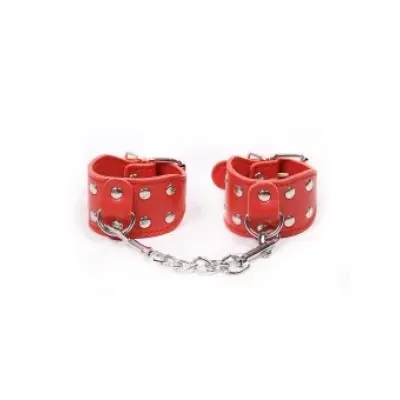 Ohmama Fetish Adjustable Handcuffs With Metal Chain
