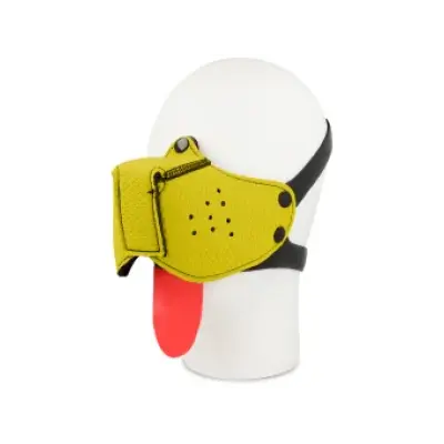 Ohmama Fetish Dog Muzzle Yellow