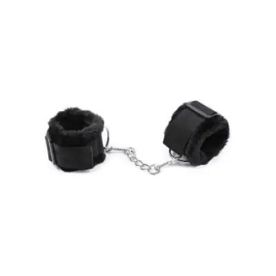 Ohmama Fetish Furry Lined Wrist Restraints