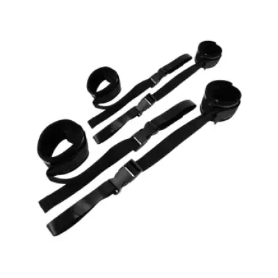 Ohmama Fetish Nylon And Velcro Restraint Handcuffs