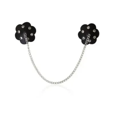 Ohmama Fetish Petal Nipple Shield With Chain
