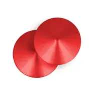 Ohmama Fetish Red Circle Nipple Covers