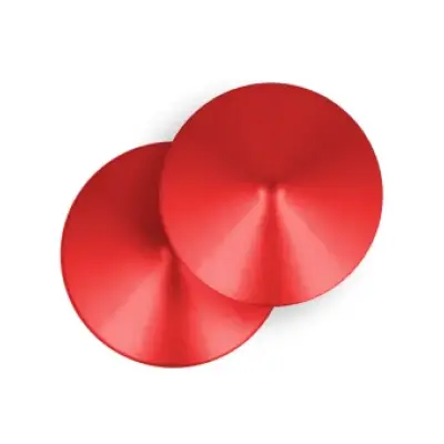Ohmama Fetish Red Circle Nipple Covers