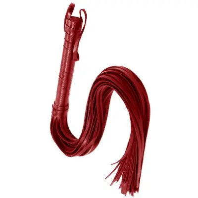 Alive BDSM Line Erotic Red Flogger