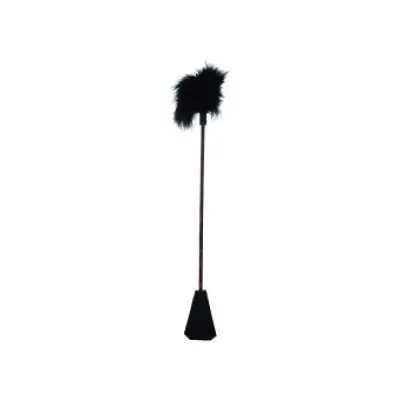 CALEXOTICS - SCANDAL BLACK FEATHER WHIP