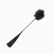 Feather Tickler&Whip Black