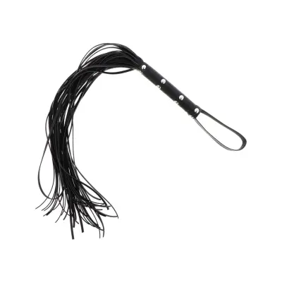 Hidden Desire: Extreme Long Studded Flogger Whip