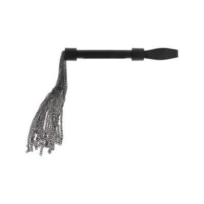 Hidden Desire Masters: Real Leather Chain Whip