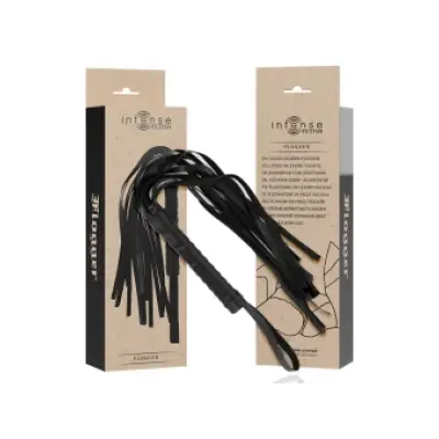 Intense Fetish Vegan Leather Flogger