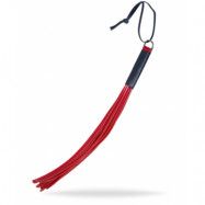 Leather Whip Red