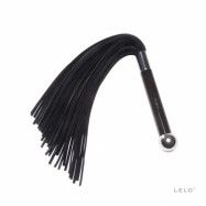 Lelo - Sensua Suede Whip Black - Lyx Flogger