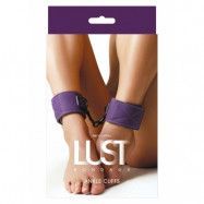 LUST BONDAGE ANKLE CUFFS PURPLE