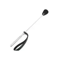 Metal Hard Metal & Leather Whip