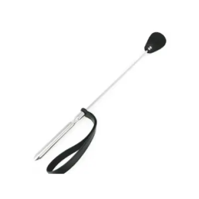 Metal Hard Metal & Leather Whip