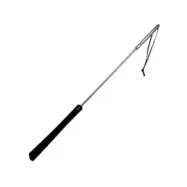 Metal Hard Original Leather And Metal Whip 70Cm