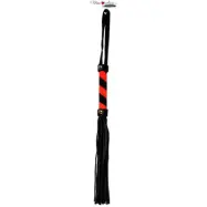 Mon Amie Suede Whip Short Black/Red