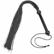 obaie Gummi Flogger 50 cm - Svart