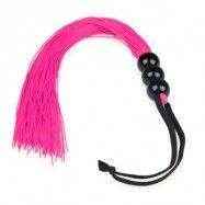 Pink Silicone Whip - Rosa Silikon Piska