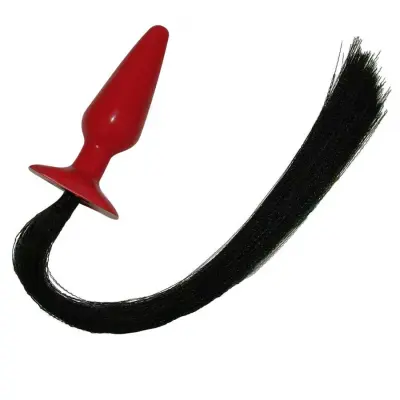 Pony Play Whip Butt Plug