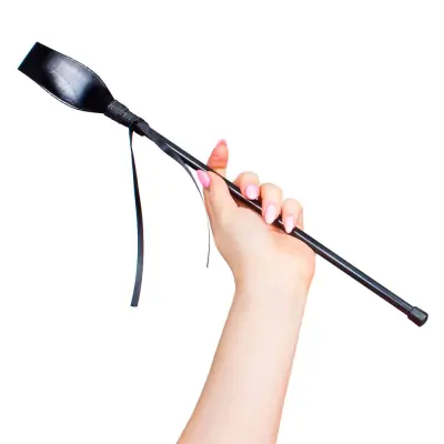Secret Play Riding Crop Black
