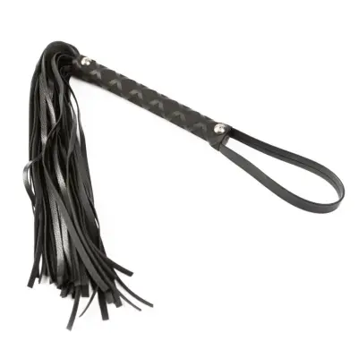 Sei Mio Primed for Punishment Faux Leather Flogger