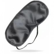 Satin Love Mask Black