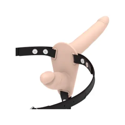 Fetish Submissive Harness Double Penetration Flesh