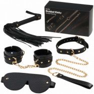 Sinful Braided Kinky Bondage Deluxe Set - Svart