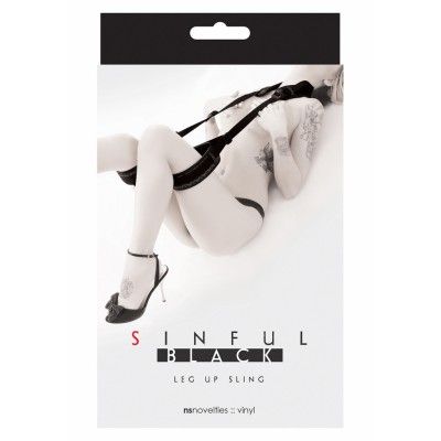 SINFUL LEG UP SLING BLACK