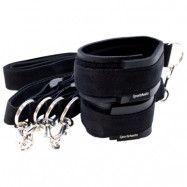 Sportsheets Sports Cuffs & Tethers Kit - Svart