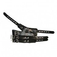 Strict Leather Four Buckle Suspension Cuffs