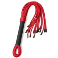 Taboom Knot Flogger RED