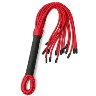 Taboom Knot Flogger RED
