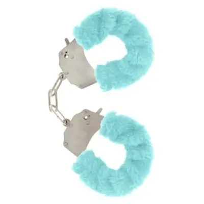 Toyjoy Furry Fun Cuffs Bondage Blue
