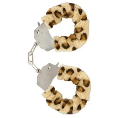 Toyjoy Furry Fun Cuffs Bondage Leopard