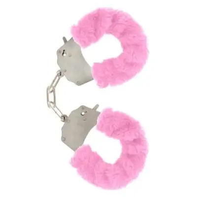 Toyjoy Furry Fun Cuffs Bondage Pink