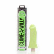 Clone A Willy kit glow in the dark green