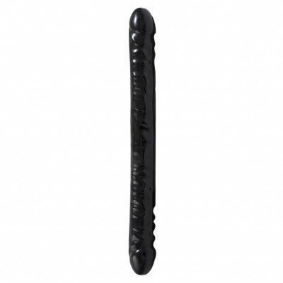 18 in Veined Double Header Black