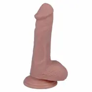 #5 Realistisk Dildo med Sugkopp 16,5 x 3,5 cm - Beige