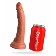 7“ Dual Density Silicone Cock