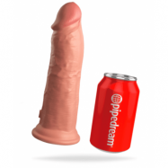 8“ Dual Density Silicone Cock